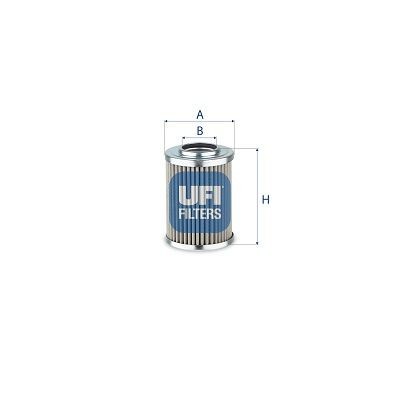 Снимка на Хидравличен филтър за автоматична скоростна кутия UFI 22.034.00 за камион DAF XF 95 FTR 95.380 - 381 коня дизел