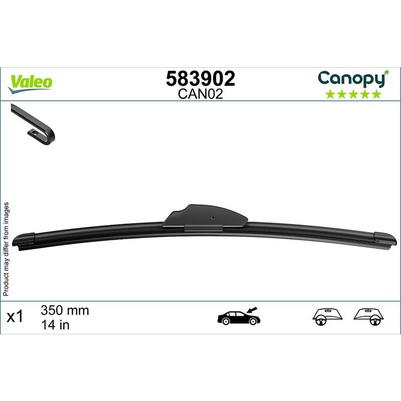 Снимка на Чистачки VALEO CANOPY UPGRADE 583902 за Hyundai i30 (GD) 1.4 CRDi - 90 коня дизел