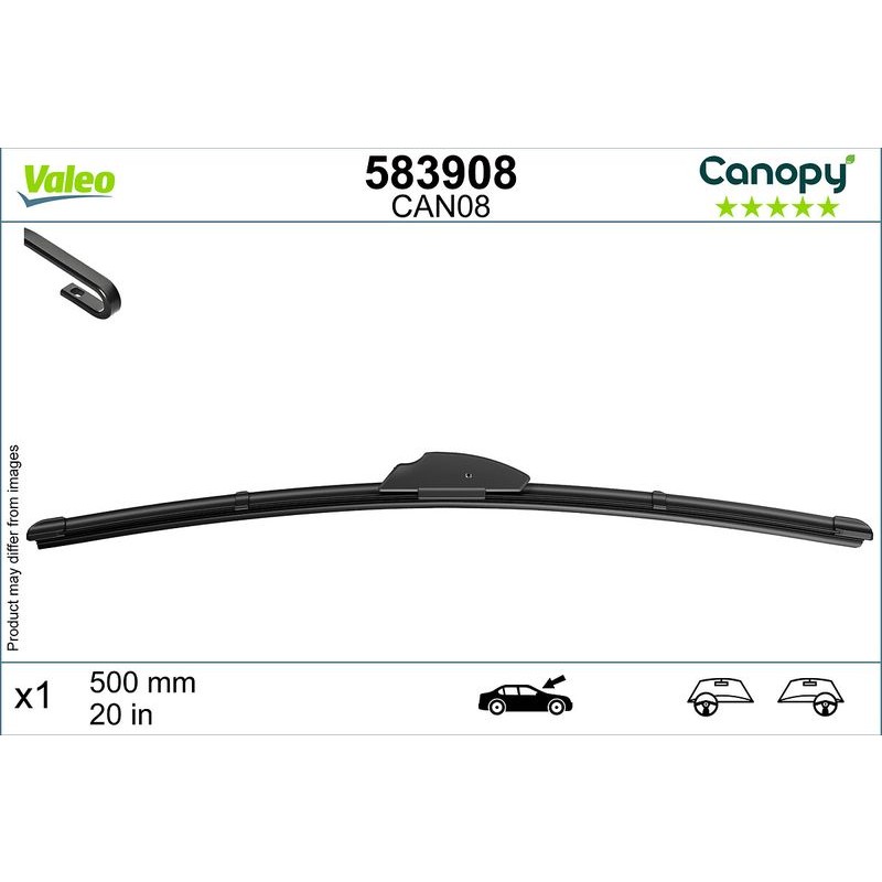 Снимка на Чистачки VALEO CANOPY UPGRADE 583908 за Opel Vivaro Platform (E7) 2.5 CDTI - 146 коня дизел