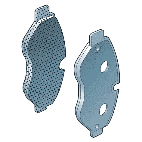 Снимка на 1 set of brake pads for disk brake VAG 2E0698151A за Mercedes Sprinter 3.5-t Platform (906) 311 CDI 4x4 (906.131, 906.133, 906.135, 906.231, 906.233... - 109 коня дизел