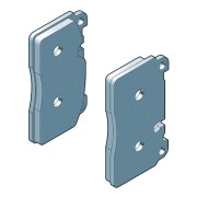 Снимка на 1 set of brake pads for disk brake VAG 8R0698151H