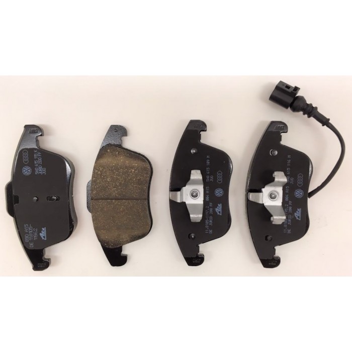 Снимка на 1 set: brake pads with wear indicator for disc brake VAG 5N0698151B