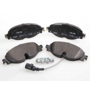 Снимка на 1 set: brake pads with wear indicator for disc brake VAG 8V0698151