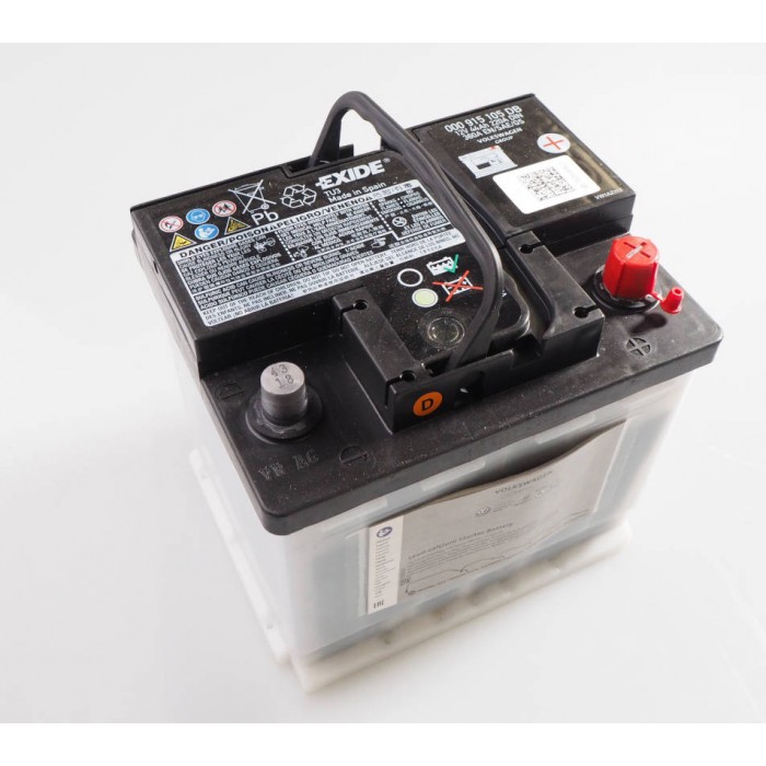 Снимка на battery with charge state indicator, filled and charged VAG 000915105DB за Citroen Berlingo 1 BOX M 1.4 i (MBKFX, MBKFW) - 75 коня бензин