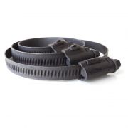 Снимка  на Black hose clamp stainless steel Mikalor 5810_