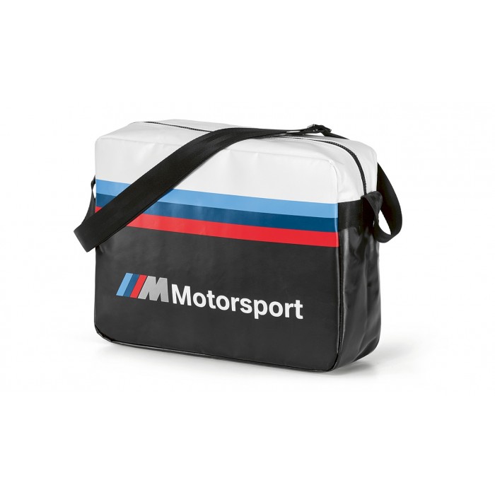 Снимка на BMW M Motorsport Shoulder Bag BMW OE 80222461144 за Alfa Romeo 145 (930) Hatchback 1.6 i.e. (930.A2) - 103 коня бензин