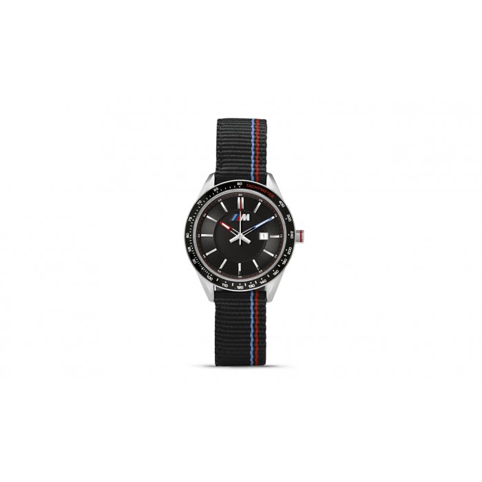 Снимка на BMW M wristwatch, men black BMW OE 80262406693 за Audi A4 Avant (8ED, B7) 2.0 TDI 16V - 140 коня дизел
