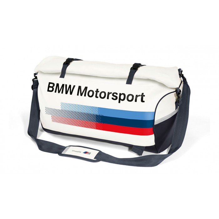 Снимка на BMW Motorsport Bag White/Blue 60x30x30 BMW OE 80222446464 за BMW 5 Sedan E60 525 i - 218 коня бензин