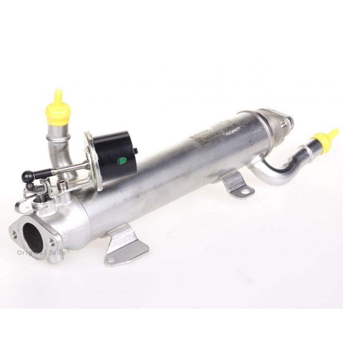 Снимка на Cooler for exhaust gas recuperation with control flap VAG 03L131512B за Audi A3 (8P1) 2.0 TDI - 170 коня дизел