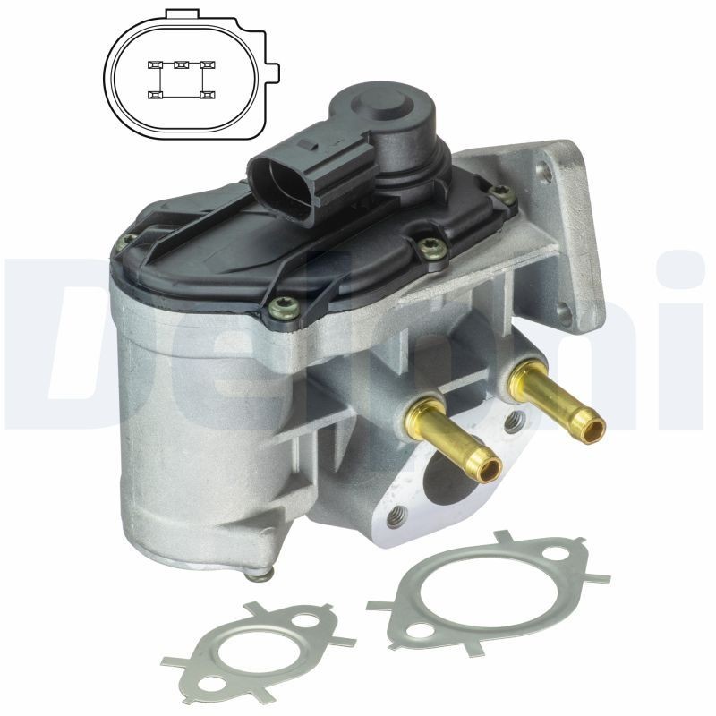Снимка на Egr клапан DELPHI EG10411-12B1 за Audi A3 (8P1) 1.6 FSI - 115 коня бензин