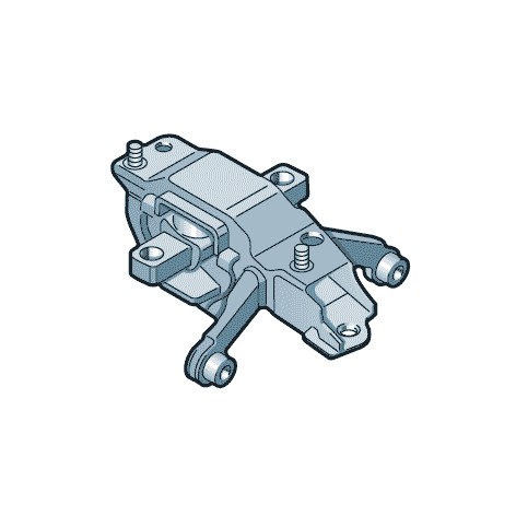 Снимка на gearbox mounting VAG 6Q0199555AT за Skoda Rapid Spaceback (NH1) 1.2 LPG - 75 коня Бензин/Автогаз(LPG)