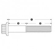 Снимка на M10 x 1.25 high strenght stainless steel screws ARP 773-1001.3