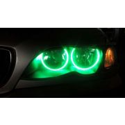 Снимка  на RGB Диодни Ангелски Очи с матирано покритие за BMW Е36 / E38 / E39 - с дистанционно сменяне на цветовете AP LEDRGBE36