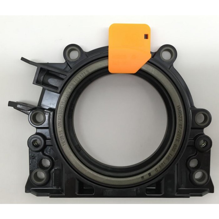 Снимка на Sealing flange with sealing ring and trigger wheel VAG 038103171S за Seat Ibiza 2 (6K2) 1.0 16V - 69 коня бензин