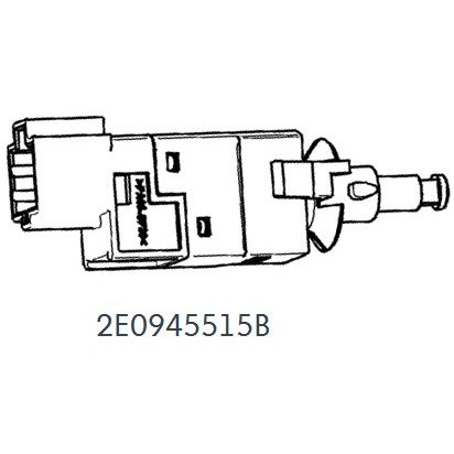 Снимка на switch - brake light VAG 2E0945515B за Mercedes E-class Saloon (w211) E 200 NGT (211.042) - 163 коня Бензин/Метан(CNG)