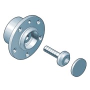 Снимка на Wheel bearing with assembly parts VAG 1K0598611