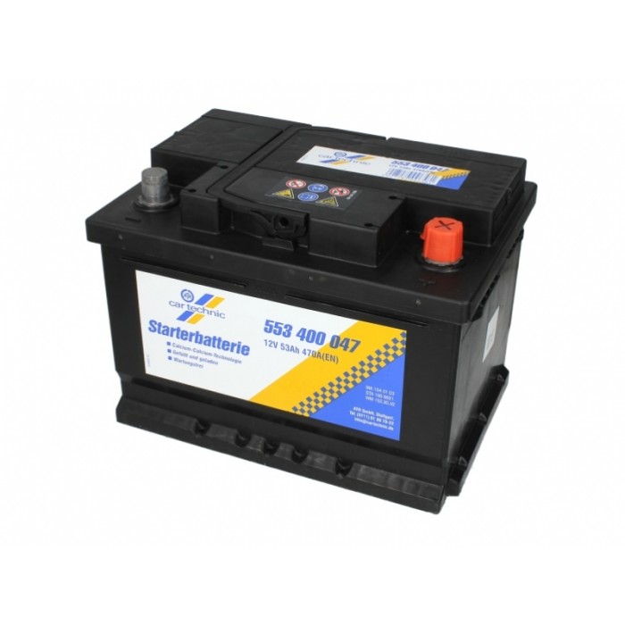 Снимка на акумулатор CARTECHNIC CART553400047 за Opel Corsa B Box 1.7 D (F08, W5L) - 60 коня дизел