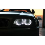 Снимка  на Ангелски Очи Диодни за BMW E46 седан, комби (1998-2005) / купе (1998-2003) с 66 диода - Бял цвят AP LEDE46W