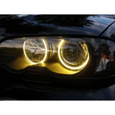 Снимка на Ангелски Очи CCFL за BMW Е30 / E34 - Жълт цвят AP CCFLE34Y