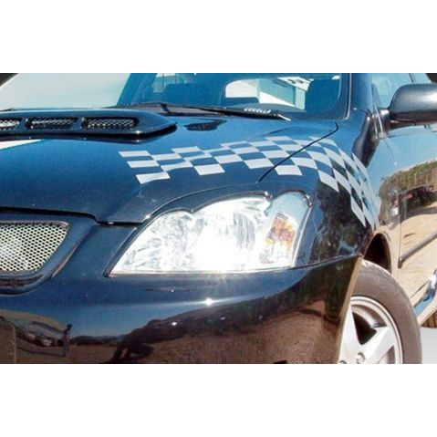 Снимка на Вежди за фаровете за Тойота Корoла (2002+) - черни AP FR0074 за Toyota Carina E Sports Wagon (T19) 1.6 (AT190) - 115 коня бензин