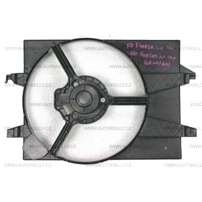 Снимка на Вентилатор охлаждане на двигателя STARLINE 20.27.571-R за Ford Fusion (ju) 1.4 TDCi - 68 коня дизел