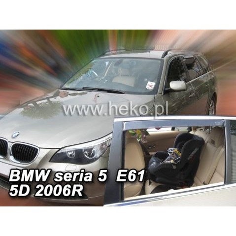 Снимка на Ветробрани за BMW 5 E61 (2003-2010) Combi 4бр. предни и задни Heko 11144 за BMW 5 Sedan E60 525 i - 218 коня бензин