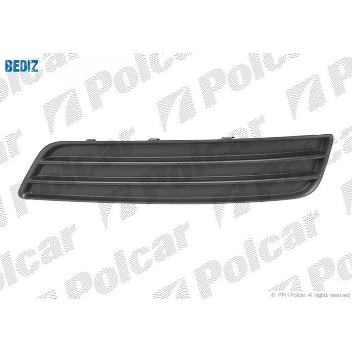 Снимка на въздухозаборна решетка, броня POLCAR 133227-3 за Audi A3 Sportback (8PA) 2.0 TDI 16V quattro - 140 коня дизел