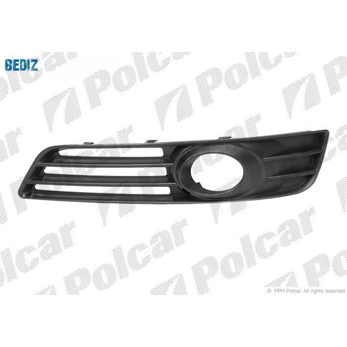 Снимка на въздухозаборна решетка, броня POLCAR 13322715 за Audi A3 Sportback (8PA) 2.0 TDI 16V quattro - 140 коня дизел