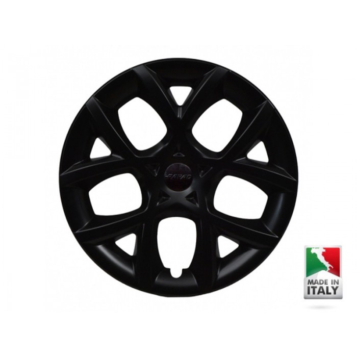 Снимка на Декоративни тасове FARAD 16, 4 броя, черен лак Farad 242/16 LUCID BLACK за Alfa Romeo MITO (955) 1.4 (955AXB1B, 955.AXF1B) - 95 коня бензин