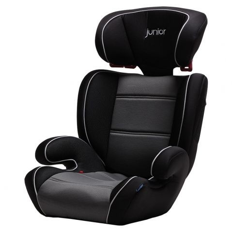 Снимка на Детско столче за кола Junior - Basic - черен цвят с бели кантове AP 44440718 за Audi A6 Sedan (4G2, C7) 3.0 TFSI quattro - 300 коня бензин