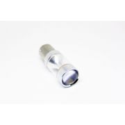 Снимка  на Диодна крушка тип BA15S с 6 диода 2323 и рефлектор - единична светлина Бяла AP BA15S623W