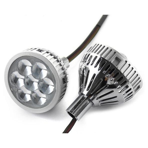 Снимка на Диодни светлини с лупи за дневни светлини и дълги светлини 2.5 инча - за вграждане AP LEDHB за мотор Honda FMX FMX 650 (RD12) - 38 коня бензин