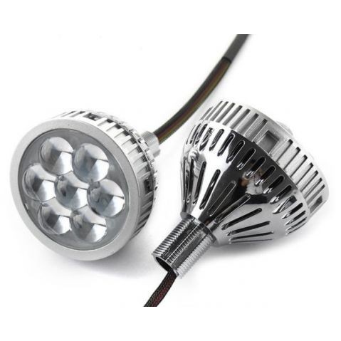 Снимка на Диодни светлини с лупи за дневни светлини и дълги светлини 2.5 инча - за вграждане AP LEDHB за Seat Alhambra (7V8,7V9) 2.8 V6 4motion - 204 коня бензин