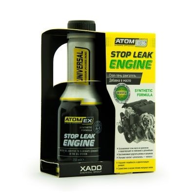 Снимка на Добавка ATOMEX стоп лийк за двигател XADO ХА 44813-3820653544738914384 за Audi A3 Cabrio 2.0 TFSI - 200 коня бензин