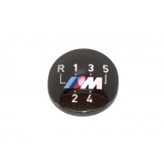 Снимка на Емблема M за скоростен лост за BMW E24 / E28 / E30 / E32 / E34 / E36 / E38 / Z1 /ОРИГИНАЛА/ BMW OE 25111221613