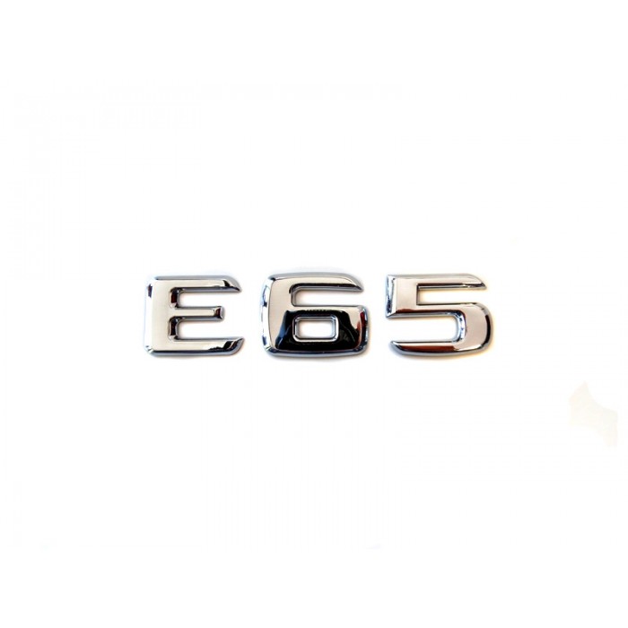 Снимка на Емблема Е65 Хром Mercedes-Benz 9301-23 за Mercedes CLK Convertible (a208) CLK 55 AMG (208.474) - 347 коня бензин
