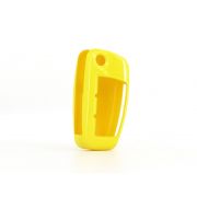 Снимка  на Жълт пластмасов калъф за ключ за Audi AP KC201
