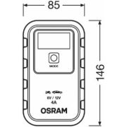 Снимка  на Зарядно устройство за акумулатор OSRAM OSR OEBCS904