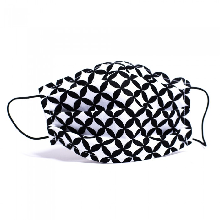 Снимка на Защитна маска за лице черно и бяло за многократна употреба AP PMA02BW за Audi A3 Cabrio 1.9 TDI - 105 коня дизел