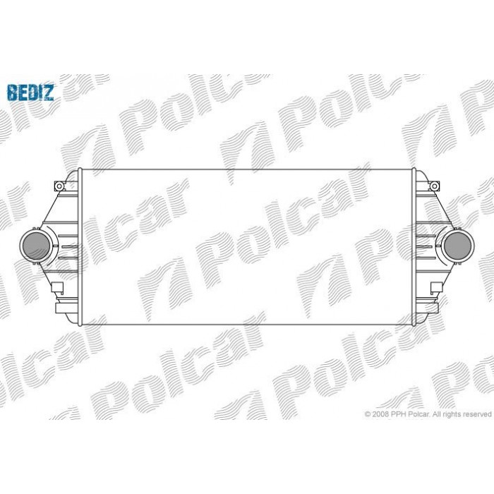 Снимка на Интеркулер POLCAR 5786J8-1 за Mercedes E-class Saloon (w124) E 420 (124.034) - 279 коня бензин