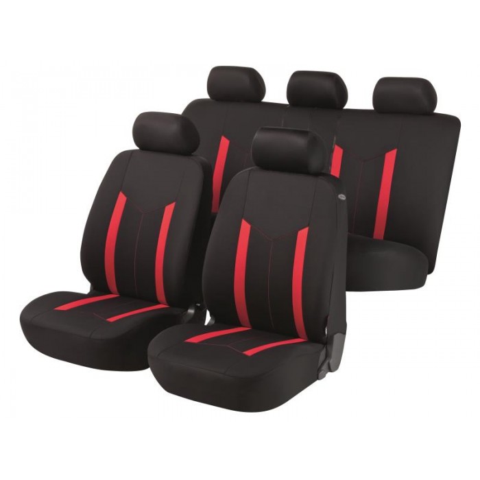 Снимка на Калъфи за седалки HASTINGS черно-червени AP DO WA11809 за BMW X2 (F39) sDrive 18 d - 150 коня дизел