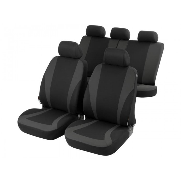 Снимка на Калъфи за седалки MENDOSA черно-сиви AP DO WA11795 за BMW X2 (F39) xDrive 25 e Plug-in-Hybrid - 220 коня бензин/електро