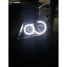Снимка на Комплект ангелски очи за BMW E90 (2005-2008) - диодни AP LEDE90