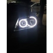 Снимка на Комплект ангелски очи за BMW E90 (2005-2008) - диодни AP LEDE90