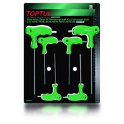 Снимка на Комплект ключове TORX с дръжка 6 бр. TOPTUL GAAS0602