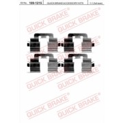 Снимка на комплект принадлежности, дискови накладки QUICK BRAKE QB109-1215