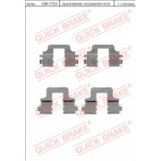 Снимка на комплект принадлежности, дискови накладки QUICK BRAKE QB109-1731