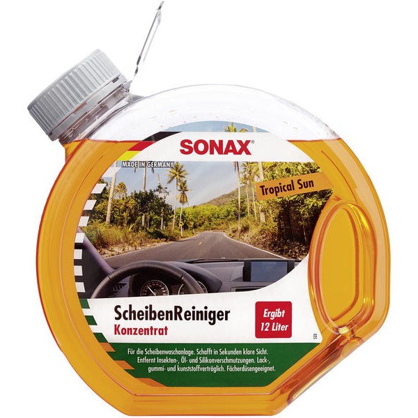 Снимка на Лятна течност за чистачки конц. 1:3 тропик 3L SONAX AC SX387400 за Audi Q3 8U 2.0 TDI quattro - 150 коня дизел