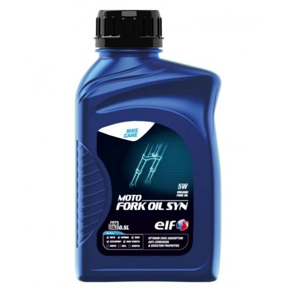 Снимка на Масло за амортизатори ELF MOTO FORK SYN 5W 0,5L за Hyundai Tiburon (GK) 2.7 V6 - 165 коня бензин