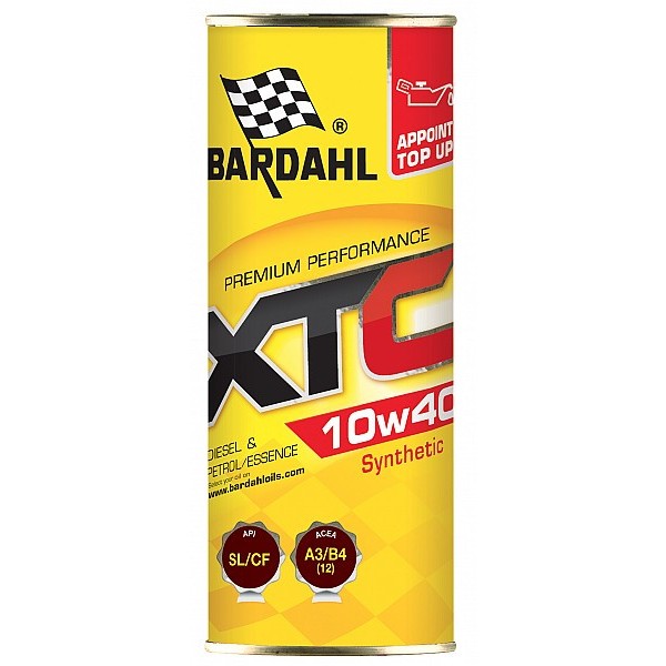 Снимка на Моторно масло Bardahl XTC 10W40 0.400L BAR-36240 за CHEVROLET COLORADO 2.8 AWD - 177 коня бензин